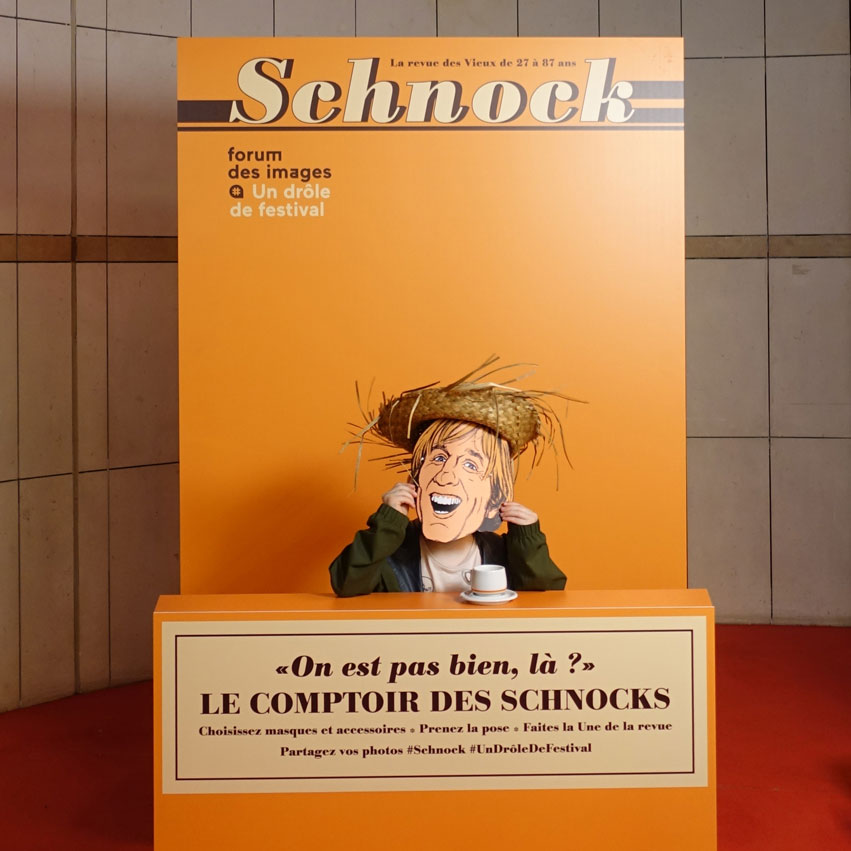 Comptoir des Schnocks, Un Drôle de festival, Forum des Images, Paris